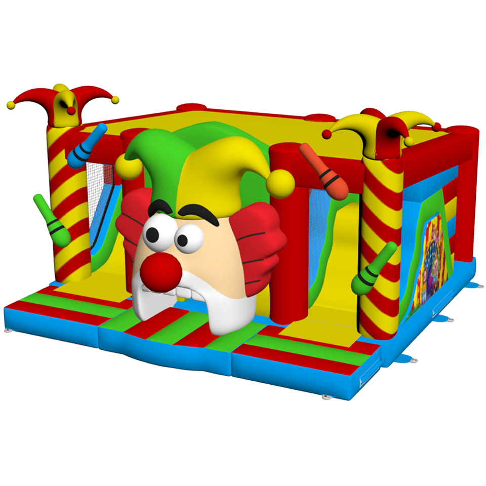 MULTIPLAY MAXI 2 RUTSCHEN CLOWN KOPF